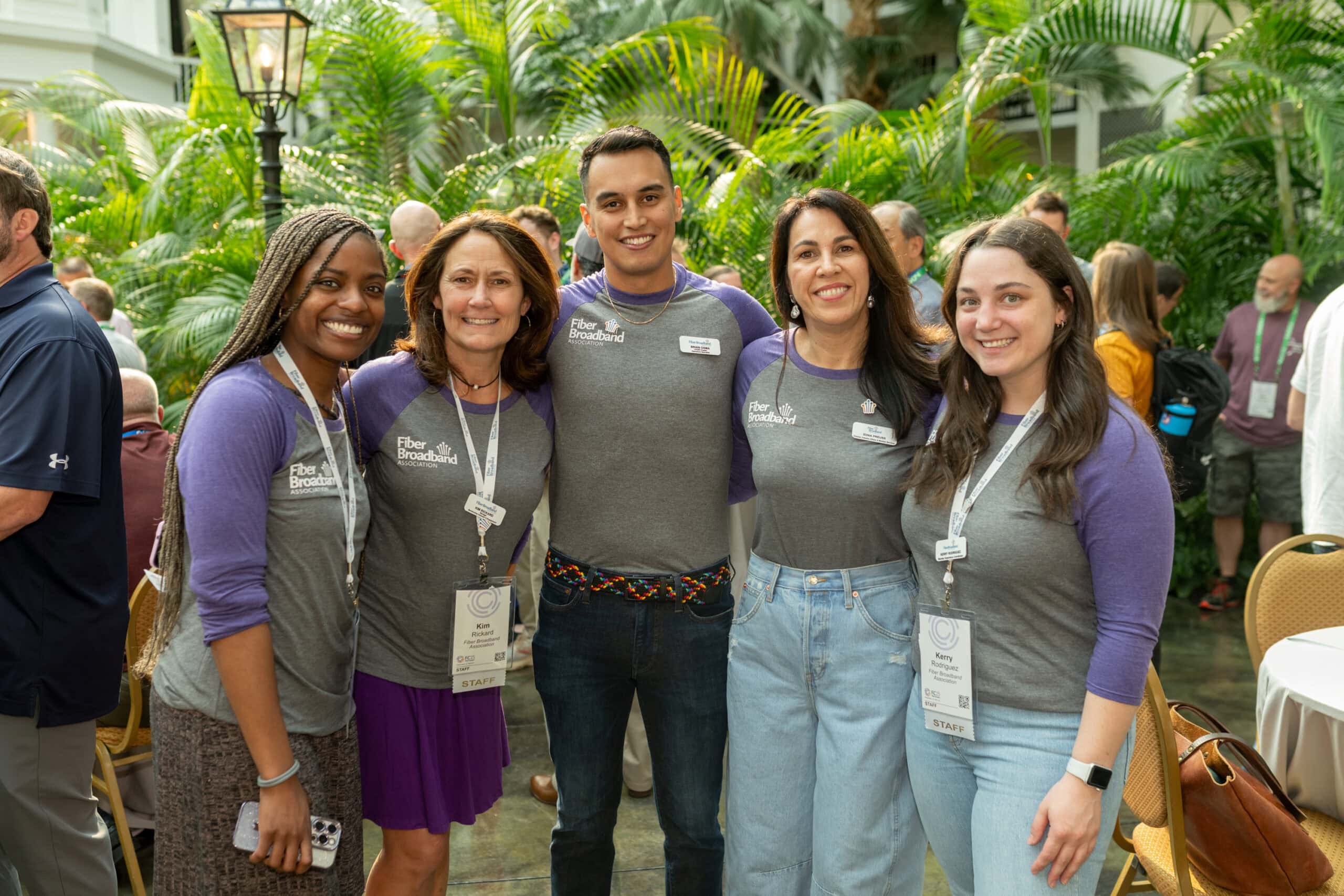 Fiber Broadband Association employees smiling