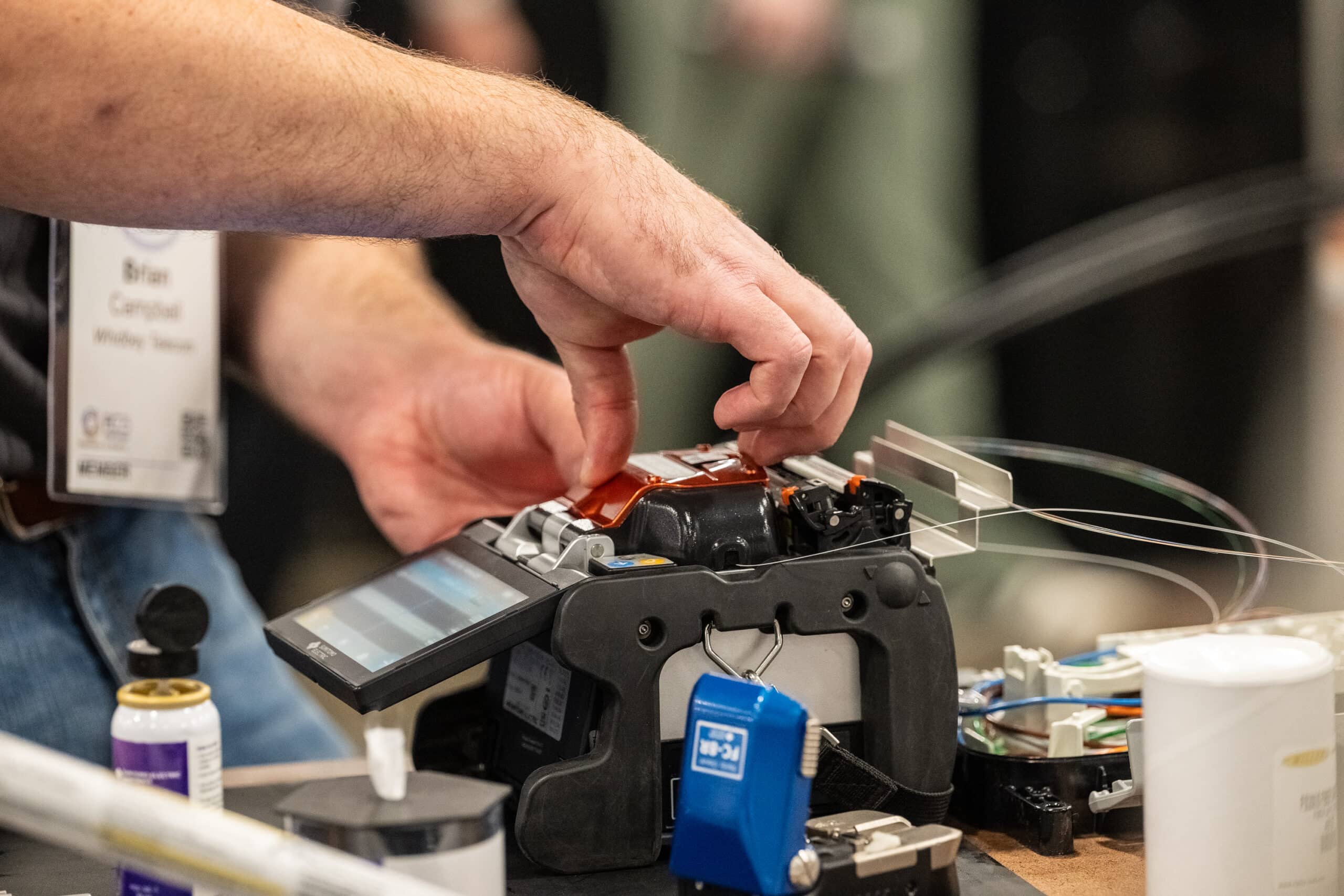 Sumitomo Electric fiber splicer device